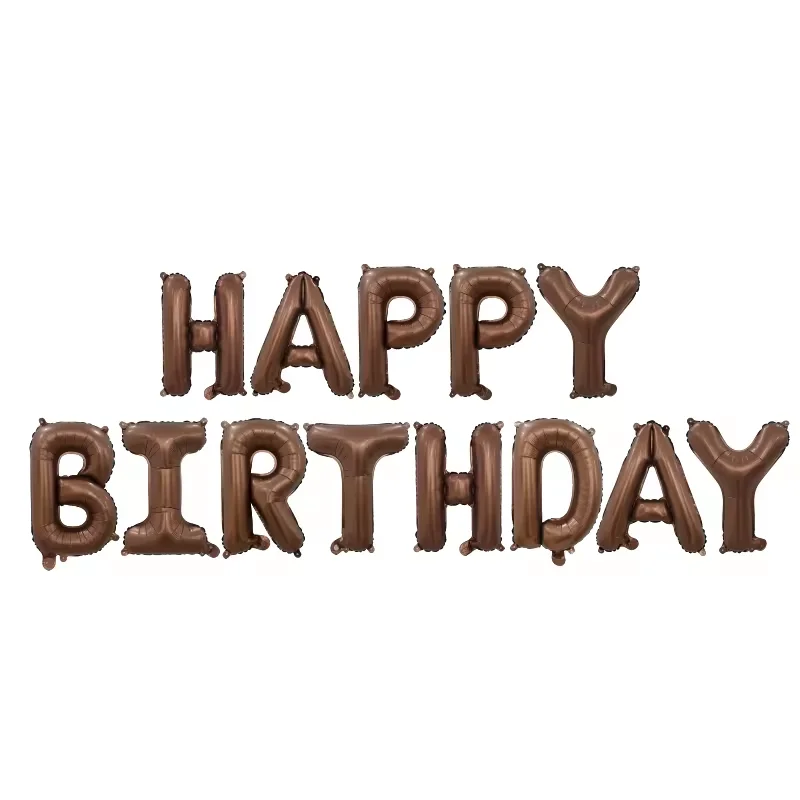 New 40 inch letter foil balloons and 14 inch letter balloons from A to Z birthday letter party decoration balloons