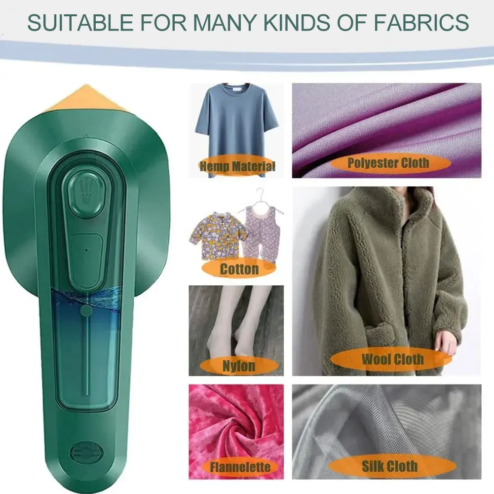 Mini Handheld Portable Garment Steamer Care Appliances Travel Ironing Machine Electric Steam Iron With Water Tank for Clothes