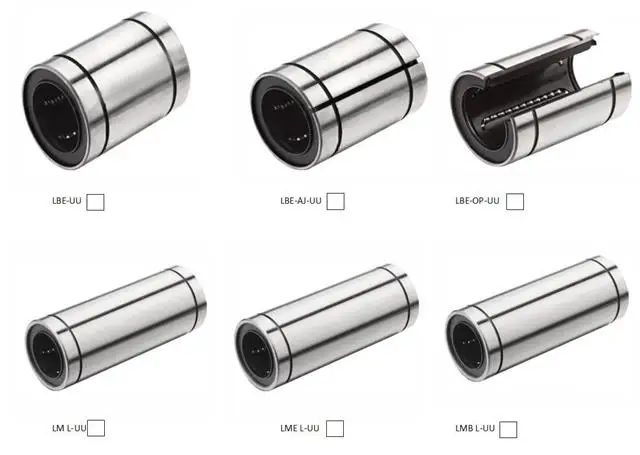 10mm Round Flange Linear Ball Bearing high quality circular flange linear motion ball bearing