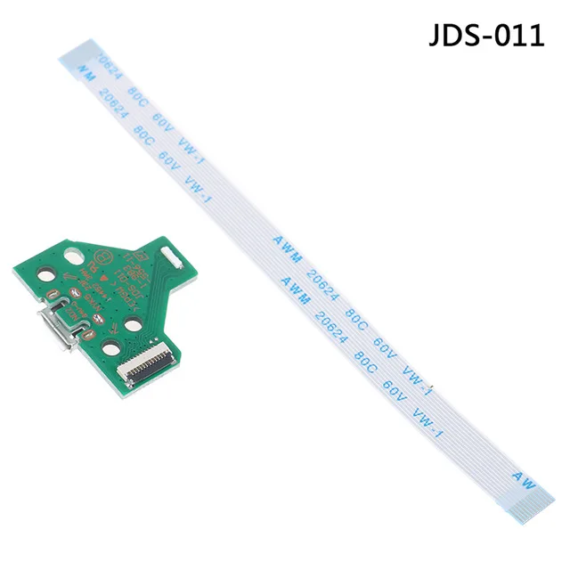 Для контроллера PS4 Micro USB зарядная плата разъем док-станция 12Pin 14Pin JDS 001 011 030 040 055 Соединительный кабель для PS4