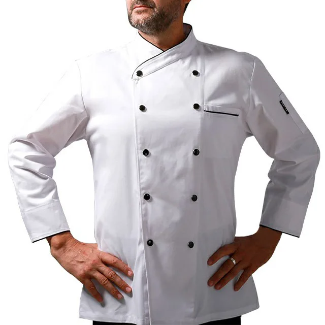 
New Fashion Long Or Short Sleeves Restaurant Hotel Coats Jackets Cooking Chef Clothes 