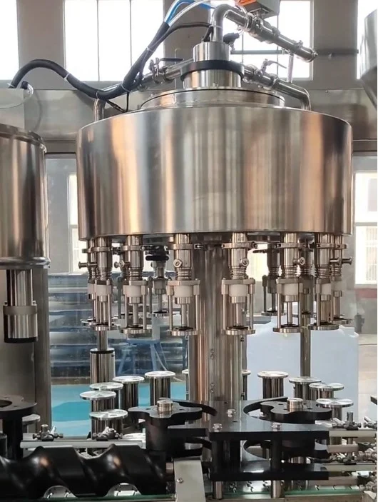 Automatic 750ML Glass bottle Gin Vodka Wine Filling Plant Washing Filling Capping Monoblock