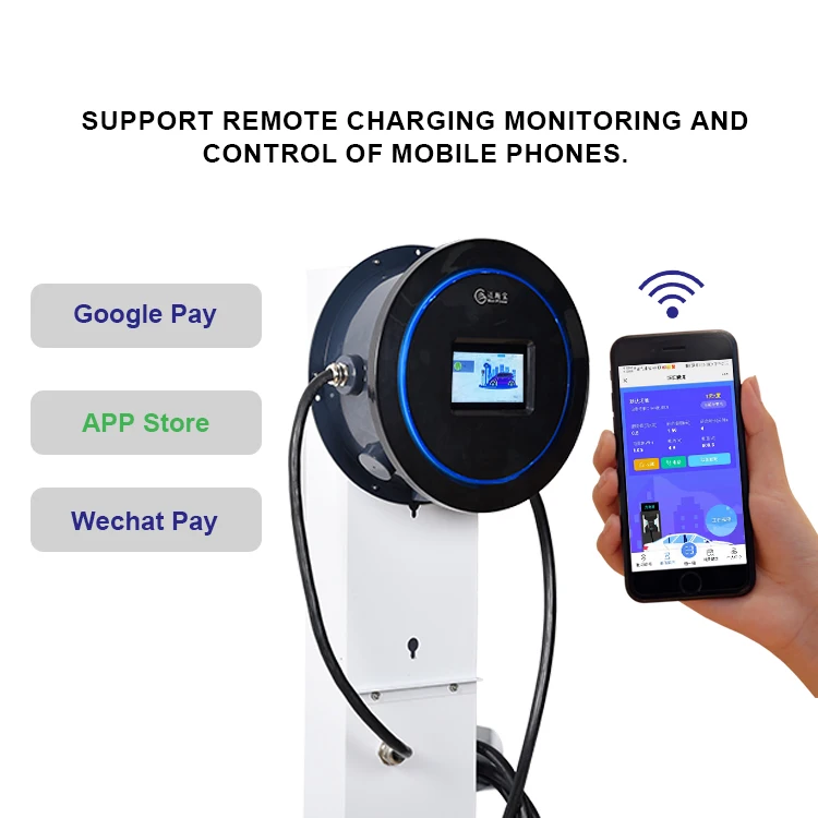 Прямая продажа с фабрики ocpp wifi двойной пистолет домашний ccs Тип 2 22kw ev зарядная
