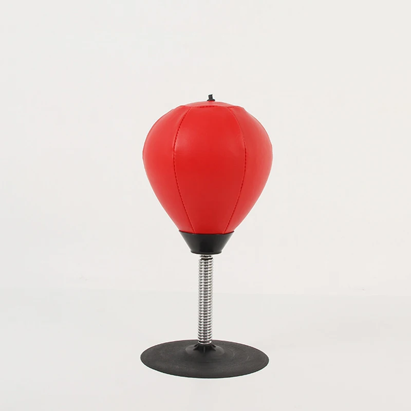 Air Inflatable Boxing Punching Bag Desktop Boxing Speed Ball Stress Buster Desktop Punching Ball