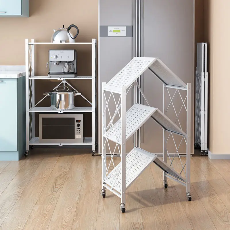 5 Tier Metal Steel Retail Shelves commodity shelf used for living room or kitchen