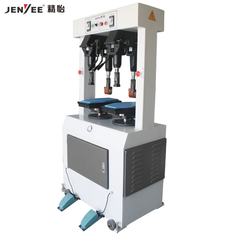 JY986 flat sole laminating machine is suitable for all kinds of male and female shoe soles