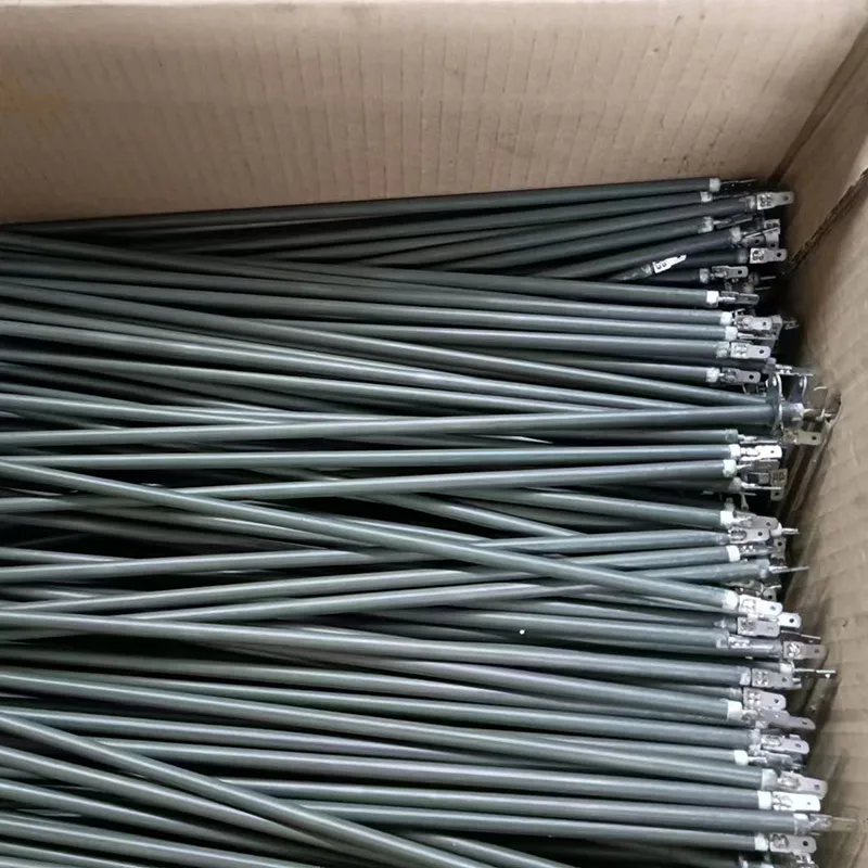 Нагревательный элемент с ребристым воздуховодом нагревательная трубка промышленный нагревательный процесс электрический нагреватель сопротивления для печи