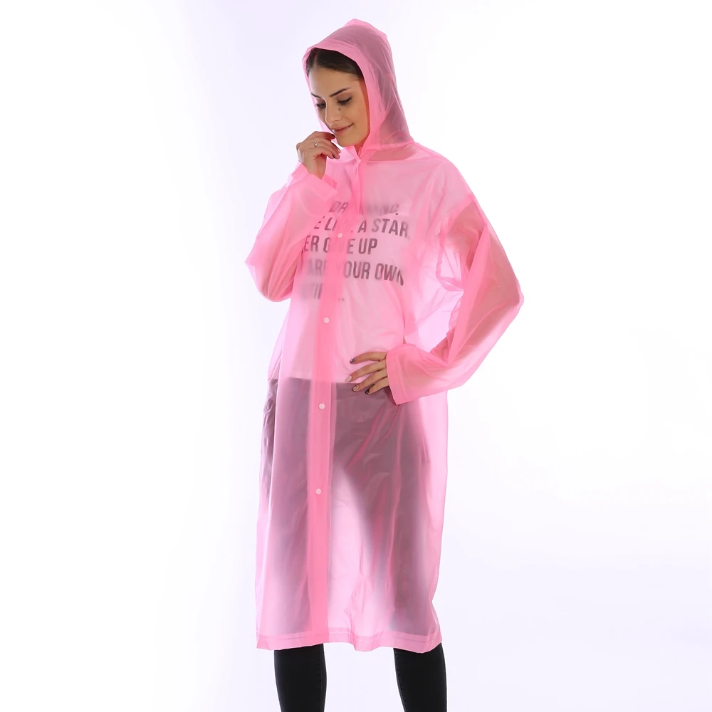 cheap PVC long raincoat waterproof custom full body adult rain coat
