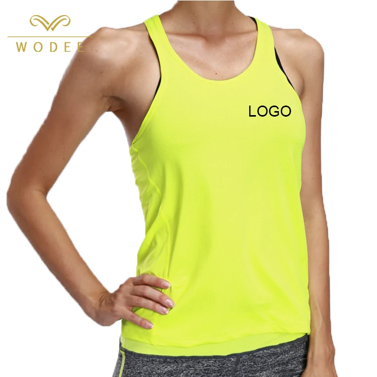
Custom logo women activewear fitness gym wear tanktop 
