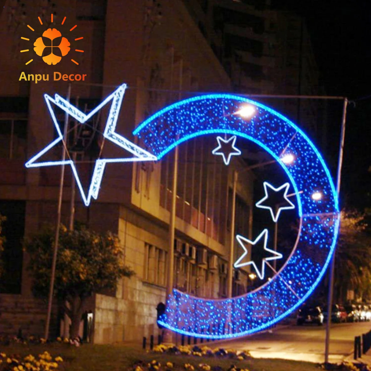 best seller 2022 wedding decoration christmas lights motif 2d national day ramadan motif lights motif light with color changing