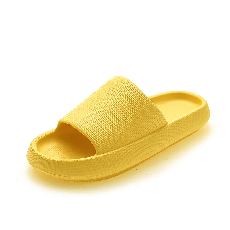 Manufacturer Cheap Summer Eva Slippers Ladies Thick Bottom Indoor Bathroom Men House Hotel Cloud Slides Slippers
