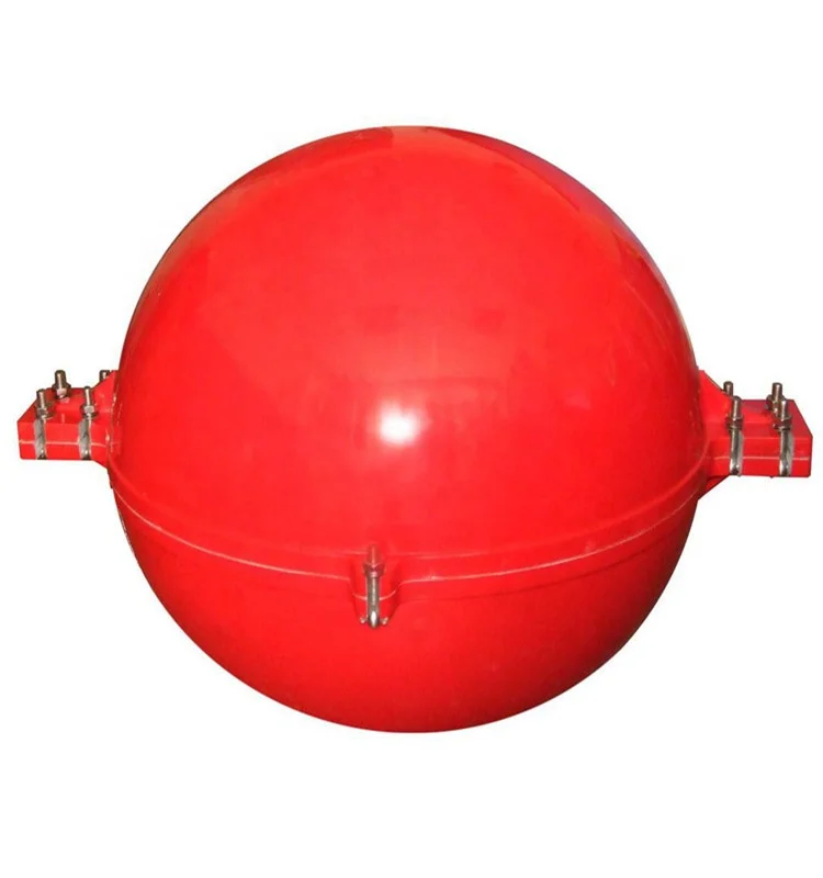  Factory Direct Fiberglass Red High Temperature Resistant Warning Sphere From