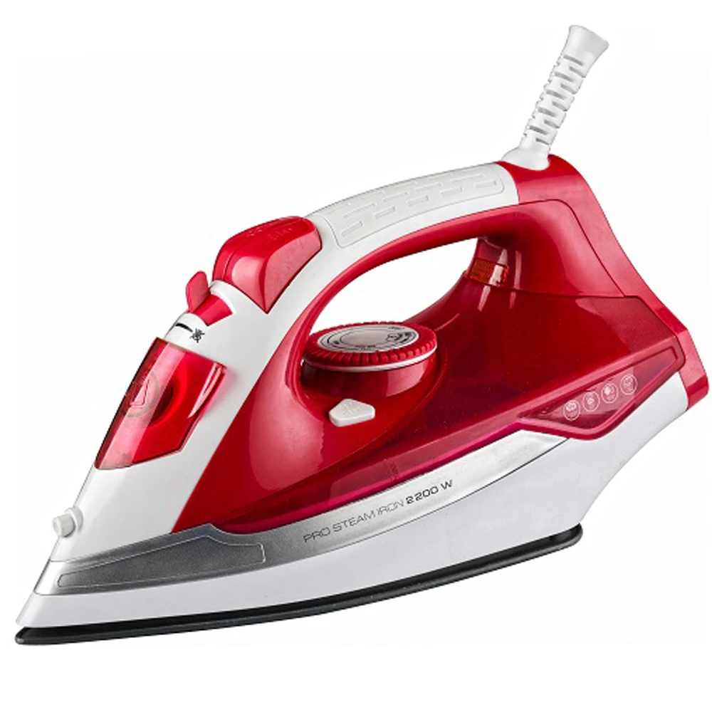 Электрический Вертикальный паровой утюг 2200 Вт с антипригарной подошвой и емкостью резервуара для воды 380 мл