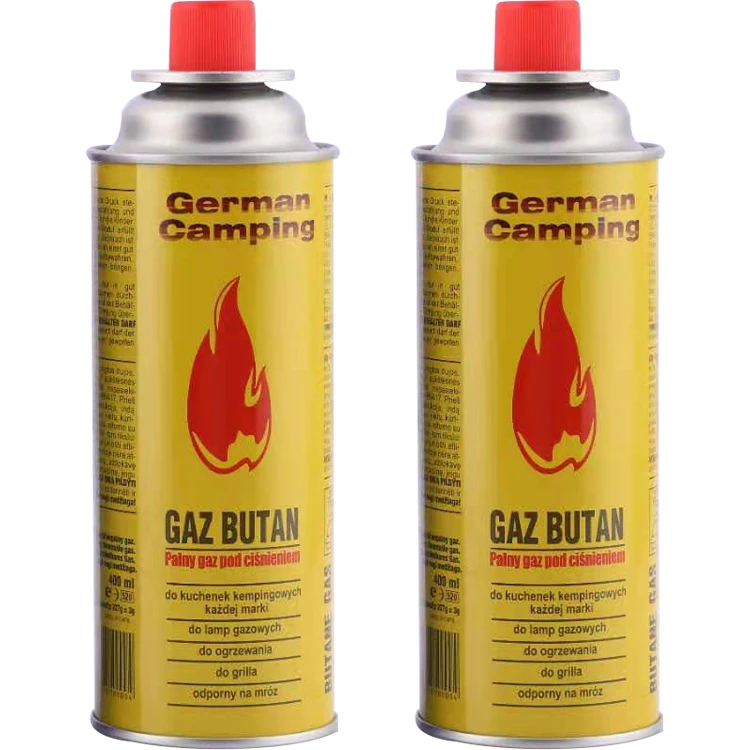 Поставки картриджей на Бутане для кемпинга оптом 400 мл UN 2037