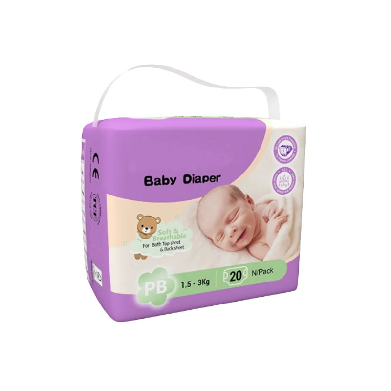 OEM Factory direct sale baby diaper Free Samples breathable infant diaper wholesale baby diapers with disposable tape