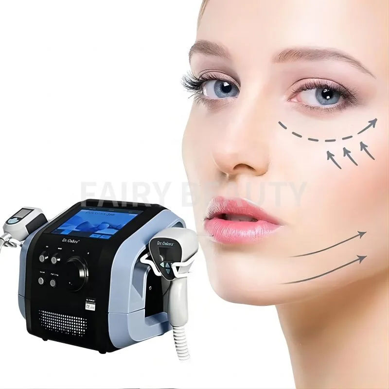 Portable 2 In 1 Anti-aging Wrinkle Removal Body Slimming Weight Loss Facial Tightening 360 Ultra Machine Factory Price
