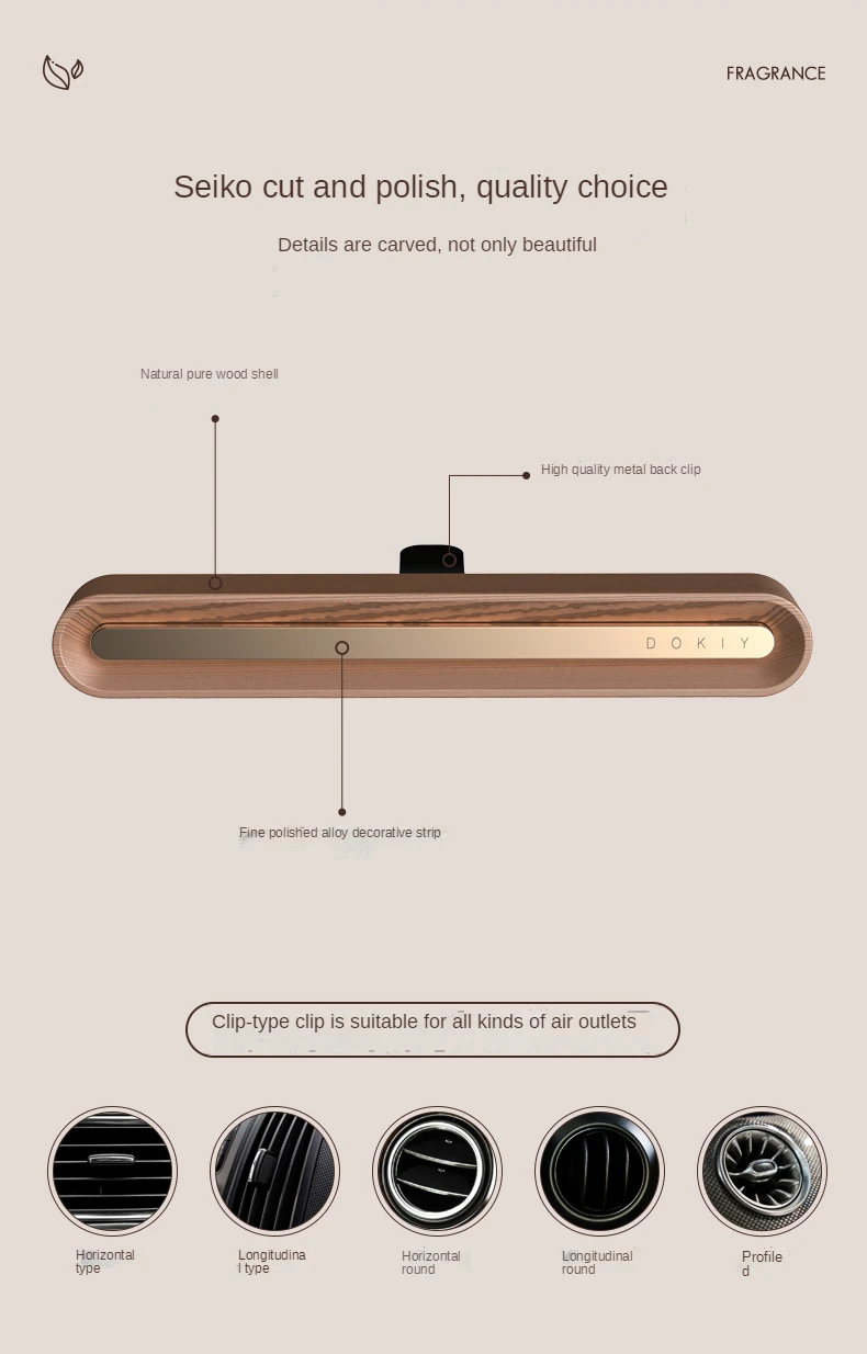 0Brand Custom Car Air Freshener Perfume OEM Bottle Pvc Box Glass Picture Time Office  Paper Card Pcs