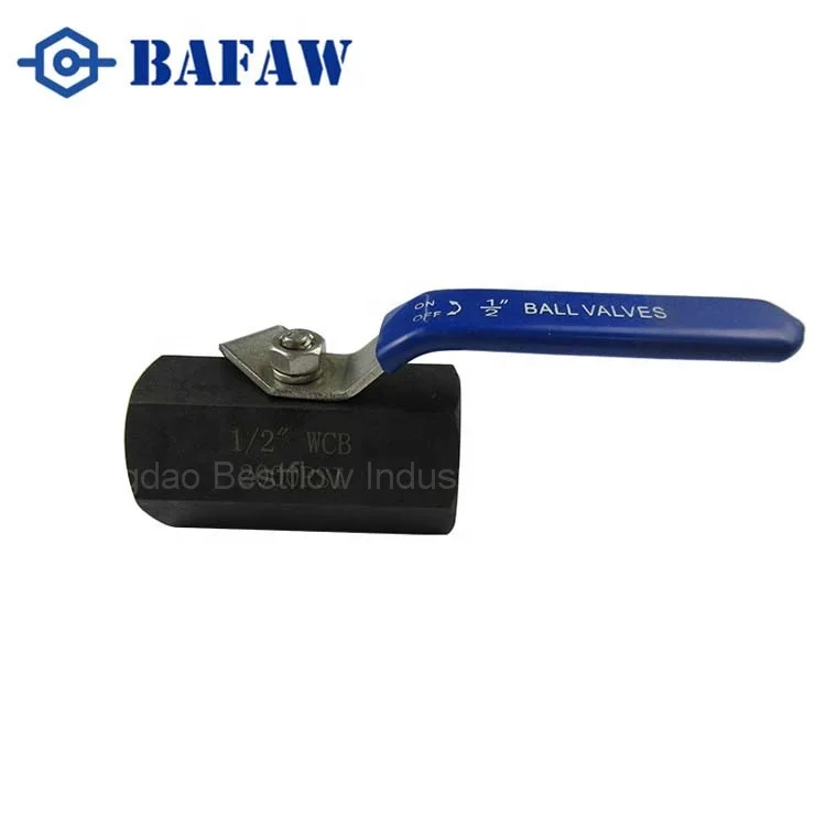 carbon steel 1pc hexagonal ball valve