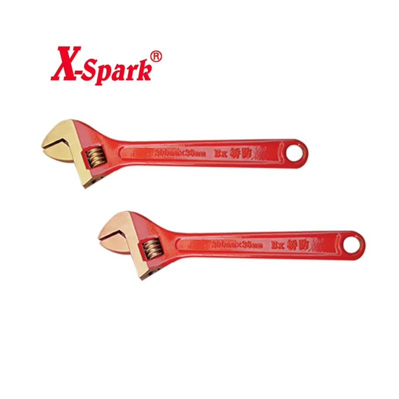 X-SPARK ATEX Non Sparking Non Magnetic Explosive Environment Explosion-proof three-way adjustable wrench