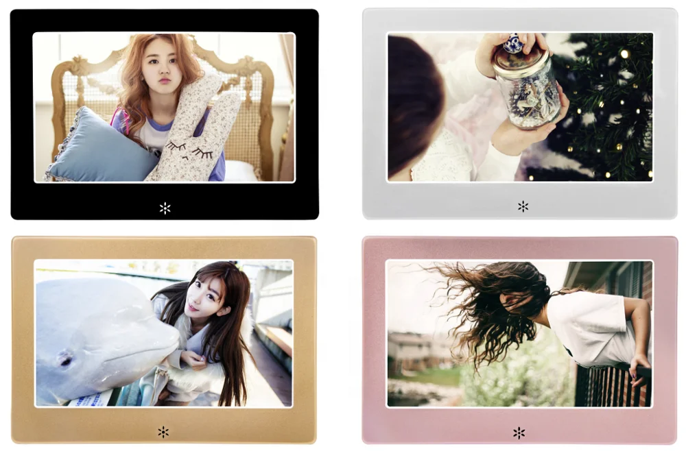 Лидер продаж, металлическая дешевая тонкая электронная цифровая рамка для фото-и видеосъемки с ЖК-дисплеем 7, 8, 10 дюймов, оптом