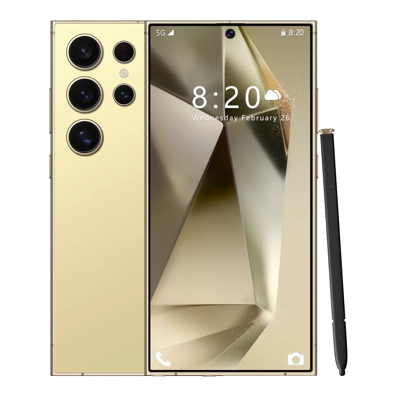 Highly recommend S24 Ultra 3GB+64GB Global 5G Smartphone Cellphones 6.8 inch Screen 48+108MP Android 13 Cheap Cellphones