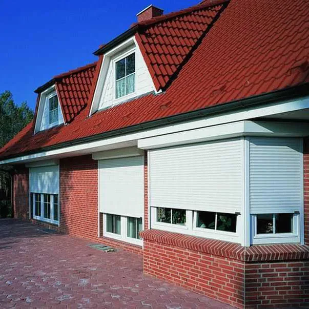 Exterior Metal Hidden Rolling Shutters windows External Electric Automatic Aluminum Roller up Shutter Window