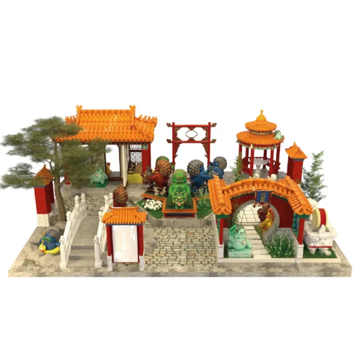 L001 Custom Furui Forbidden City decoration project outdoor statues abstract geomancy Emperors garden Chinese style sculpture