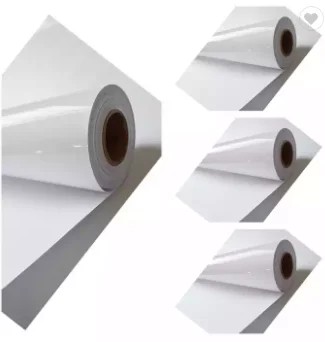 Poster materials vinilo adhesivos roll white eco solvent printable self adhesive vinyl film roll