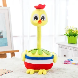 Manufacturer Custom Design High Quality 100% Cotton Birthday Plush Cock Toy Turkey Bird Plush Soft Toy