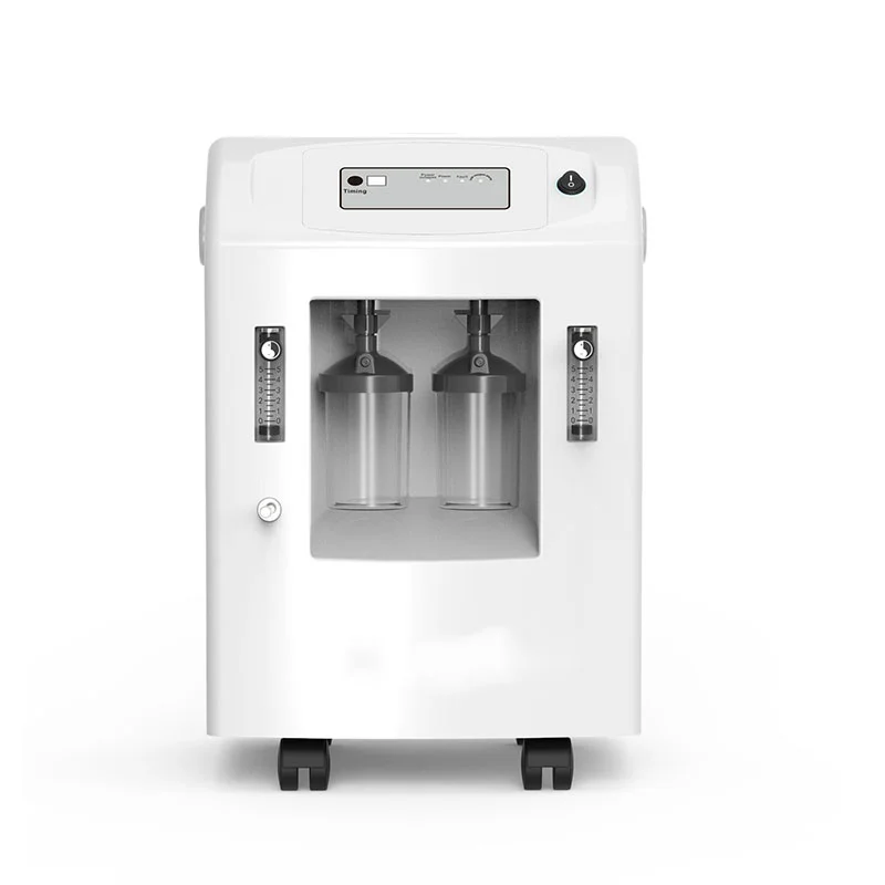 CE and ISO approved portable Medical portable oxygen-concentrator machine 10l dual flow