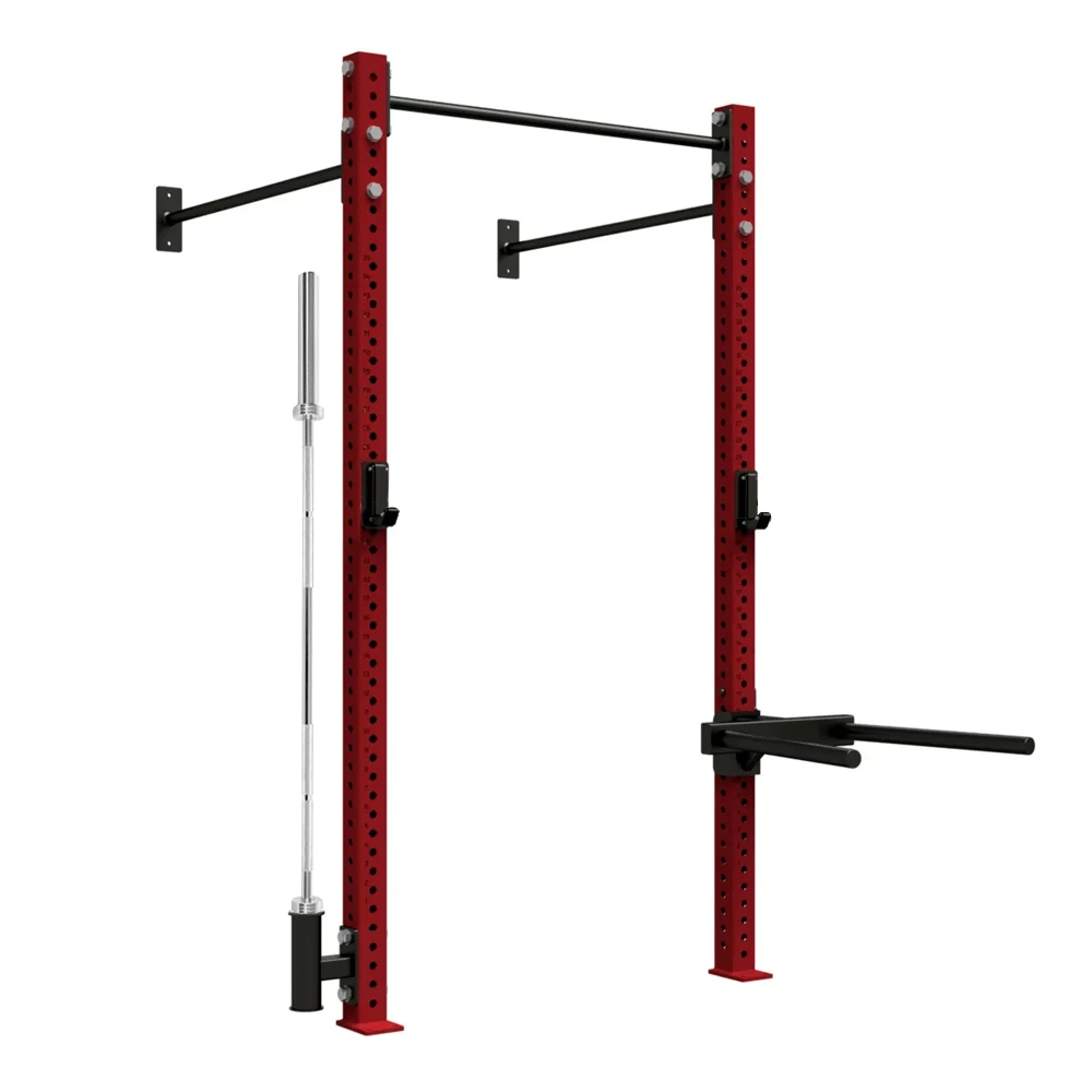 weight lifting equipment  squat power rack cross training wall mounted multi function gym rig power rack for gym