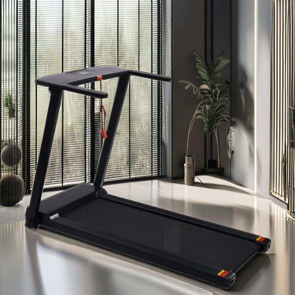 ZOSHINE treadmill LCD screen fitness exercise treadmill adjustable speed calorie burner treadmill