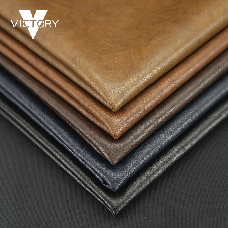 V-B628 China factory semi pu pvc artificial synthetic bags luggages leather