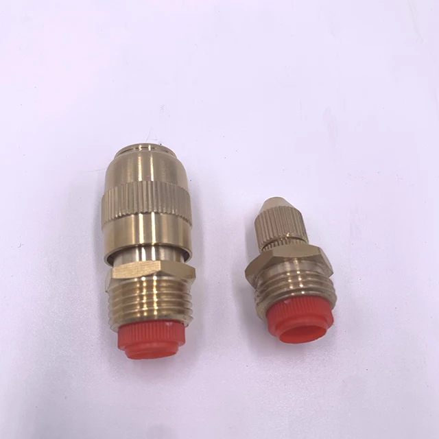 1/2' brass micro spray bullet-shape water nozzle fog mist water nozzle