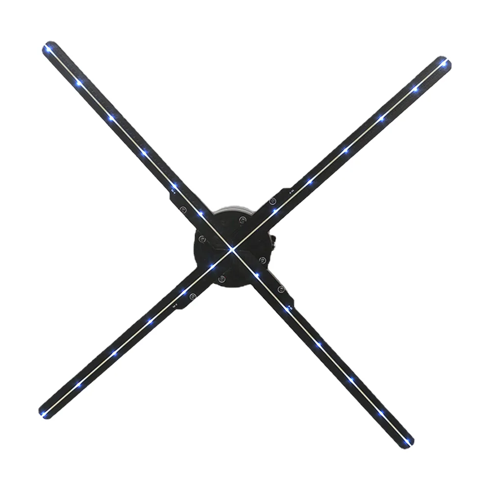 Growns3D Holographic Projection 3D Fan 65cm Dia Hologram Light Projector for Advertising Display OEM/ODM Supplier