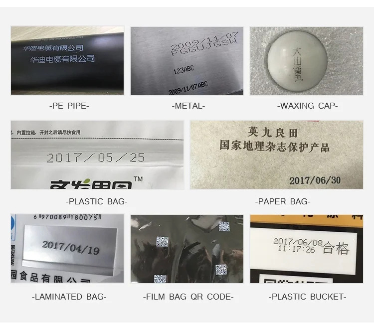 Expiry Date Ink-jet Coding Printer For Box Food Package Drinks Bottle Medicine Online Printer Printing Machine