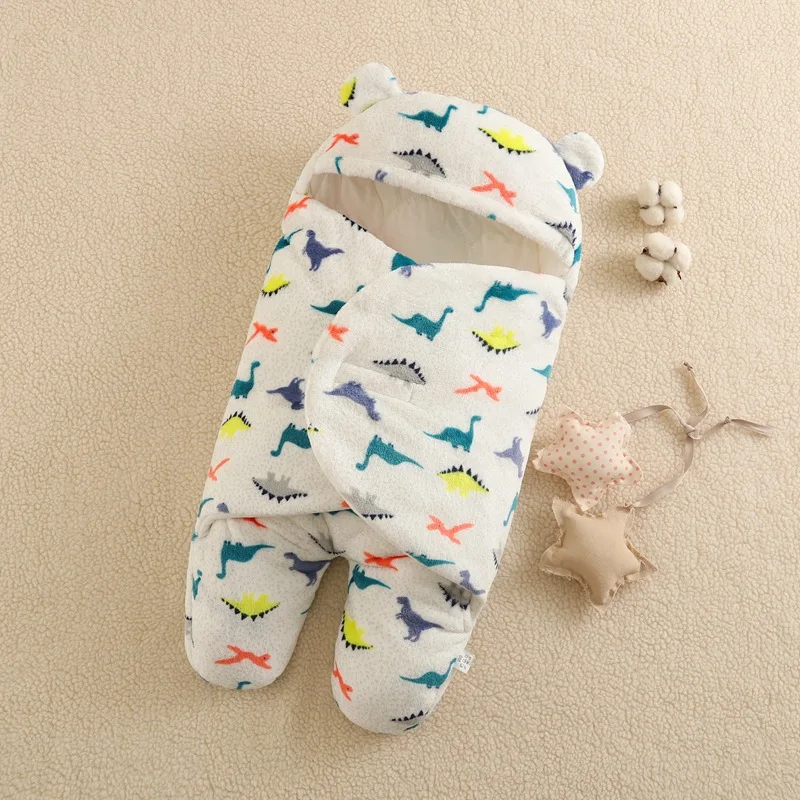 Baby Products Newborn Baby sleep sack Soft Infant bear shaped plush Sleeping Bag Stroller Wrap
