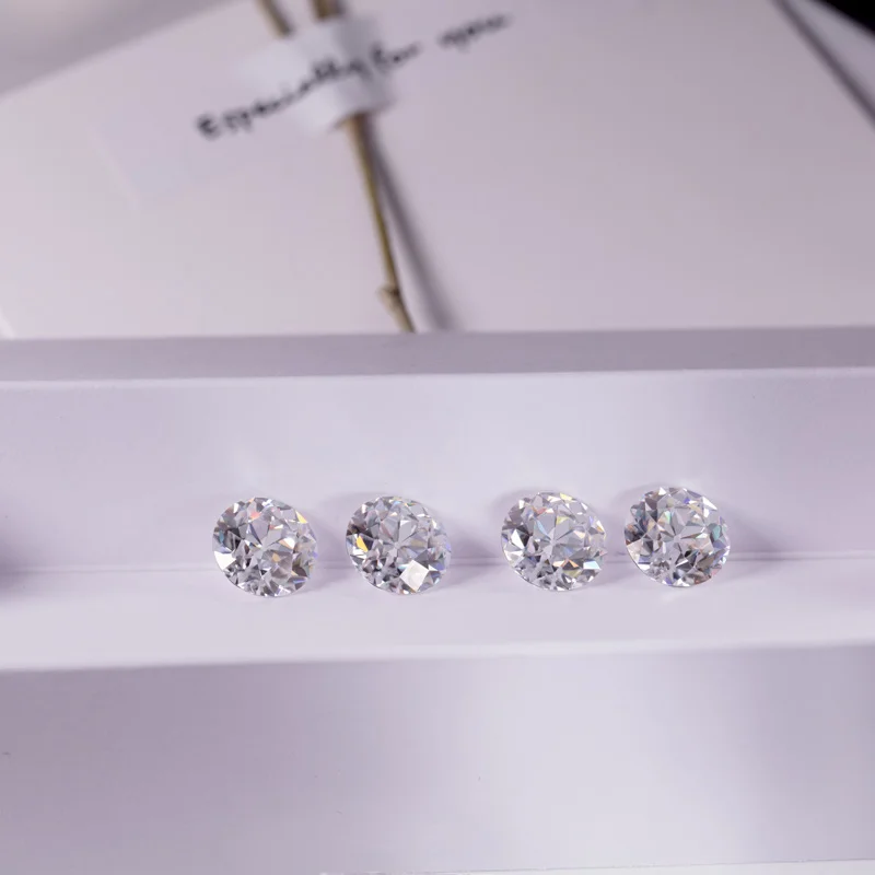 Муассанит производство 1ct выращенные лабораторно алмазы VVS натуральный бриллианты