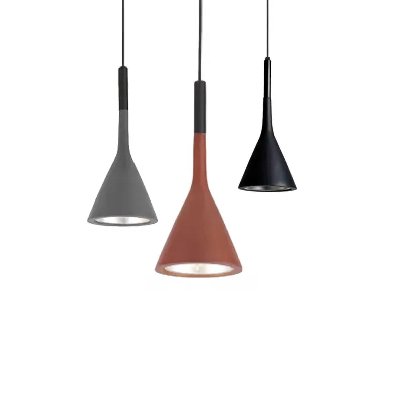 2021 Современная прикроватная лампа для спальни маленькая Подвесная лампа в форме трубы подвесной светильник BY1054