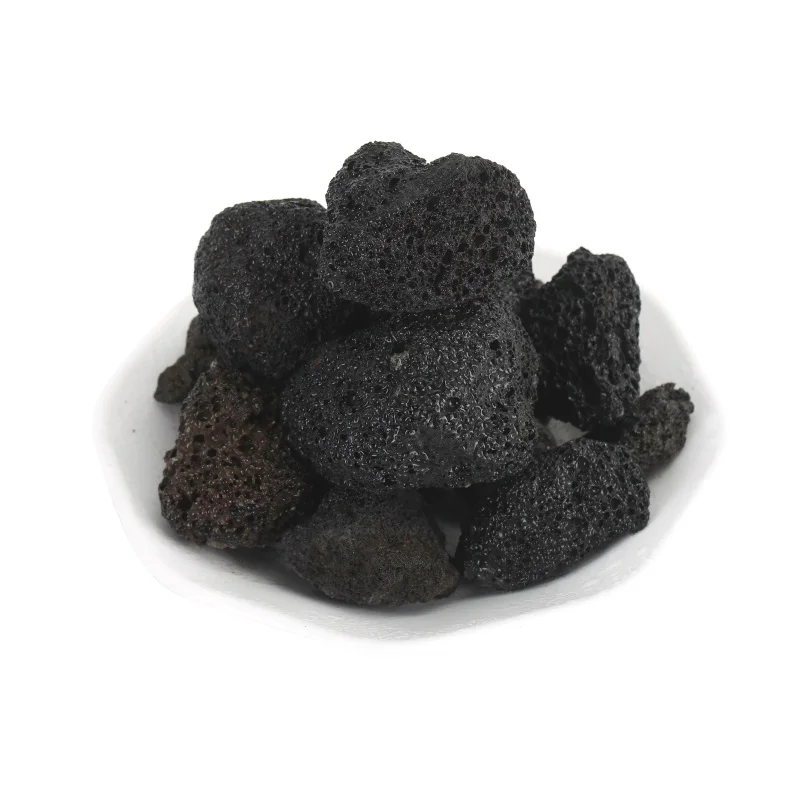 Wholesale lava rock cooking stone block for horticulture atlantic lava stone red and black white lava stones for pizza