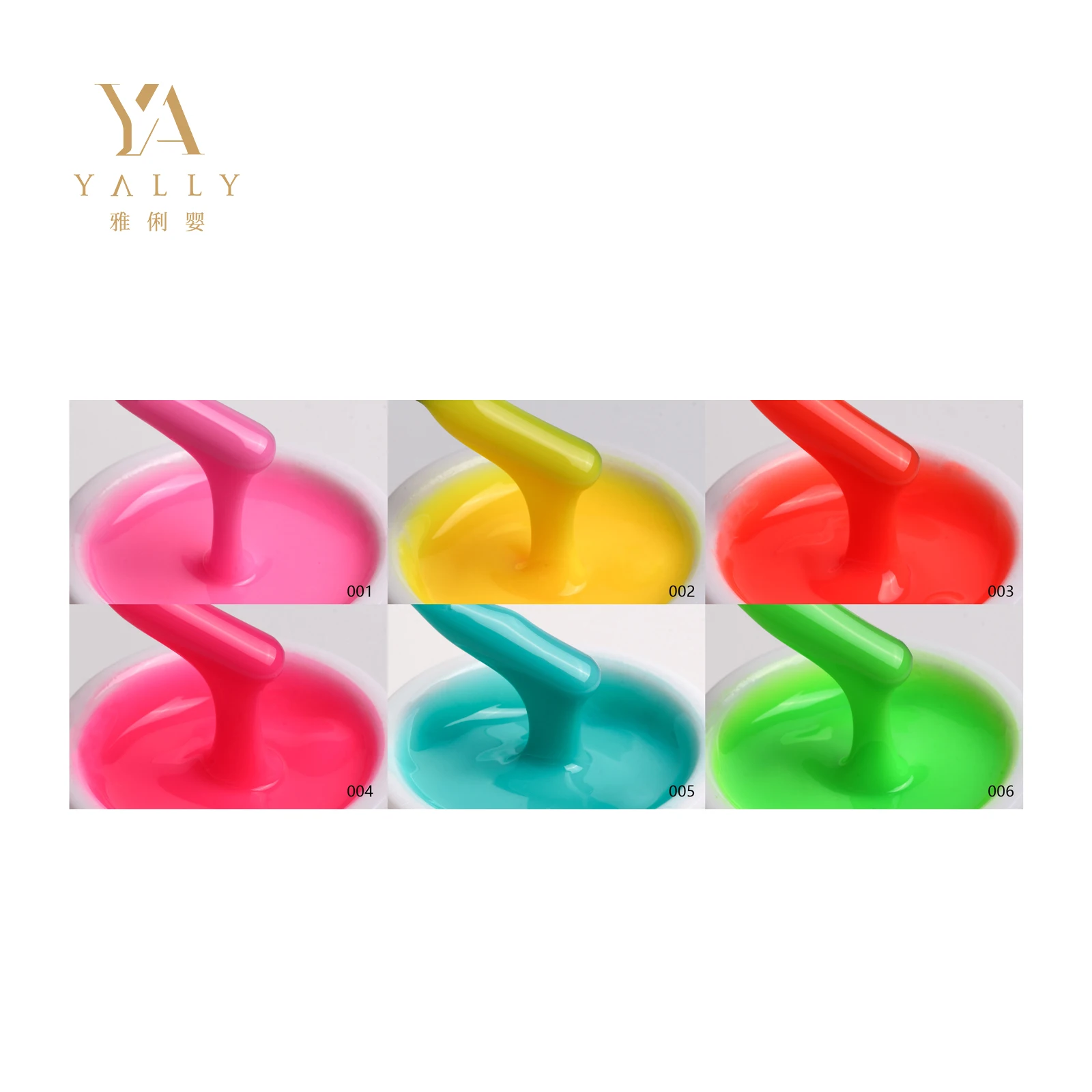 No Heating FREE HEMA & TPO Neon Colors Building UV Extension Gel For Spring Summer Nail Art Design