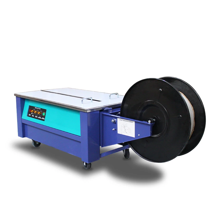 Lianjun High Quality Smart PP Pet Strap Band Double Motor Carton Wrapping Packaging Bundling Strapping Machine