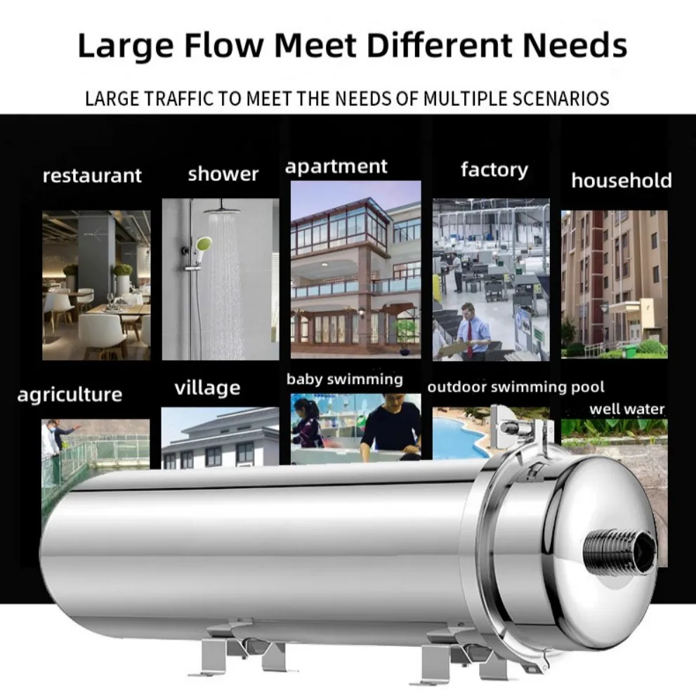 stainless steel big 2000L wall stand uf filter system water purifier ultrafiltration machine for commercial