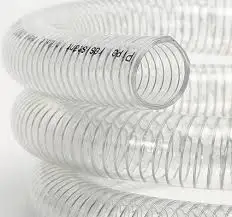 
pvc steel wire reinforced hose/plastic tube 