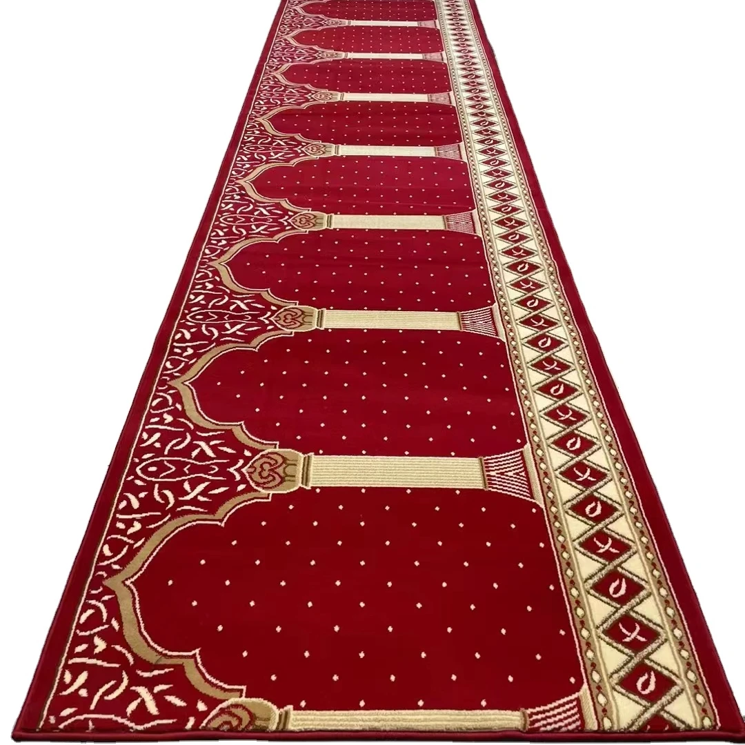 Mosque Prayer  carpet  Customized in size and color  Machine made Carpet and rugs for Muslim