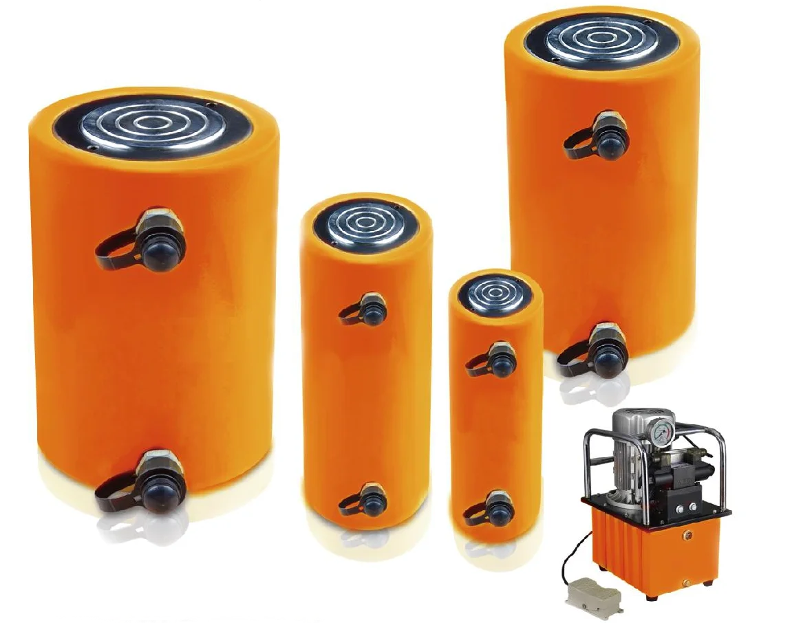 TOYO-INTL Industrial hot sale PR model 10 ton-1000 ton Double-acting Hydraulic Cylinders