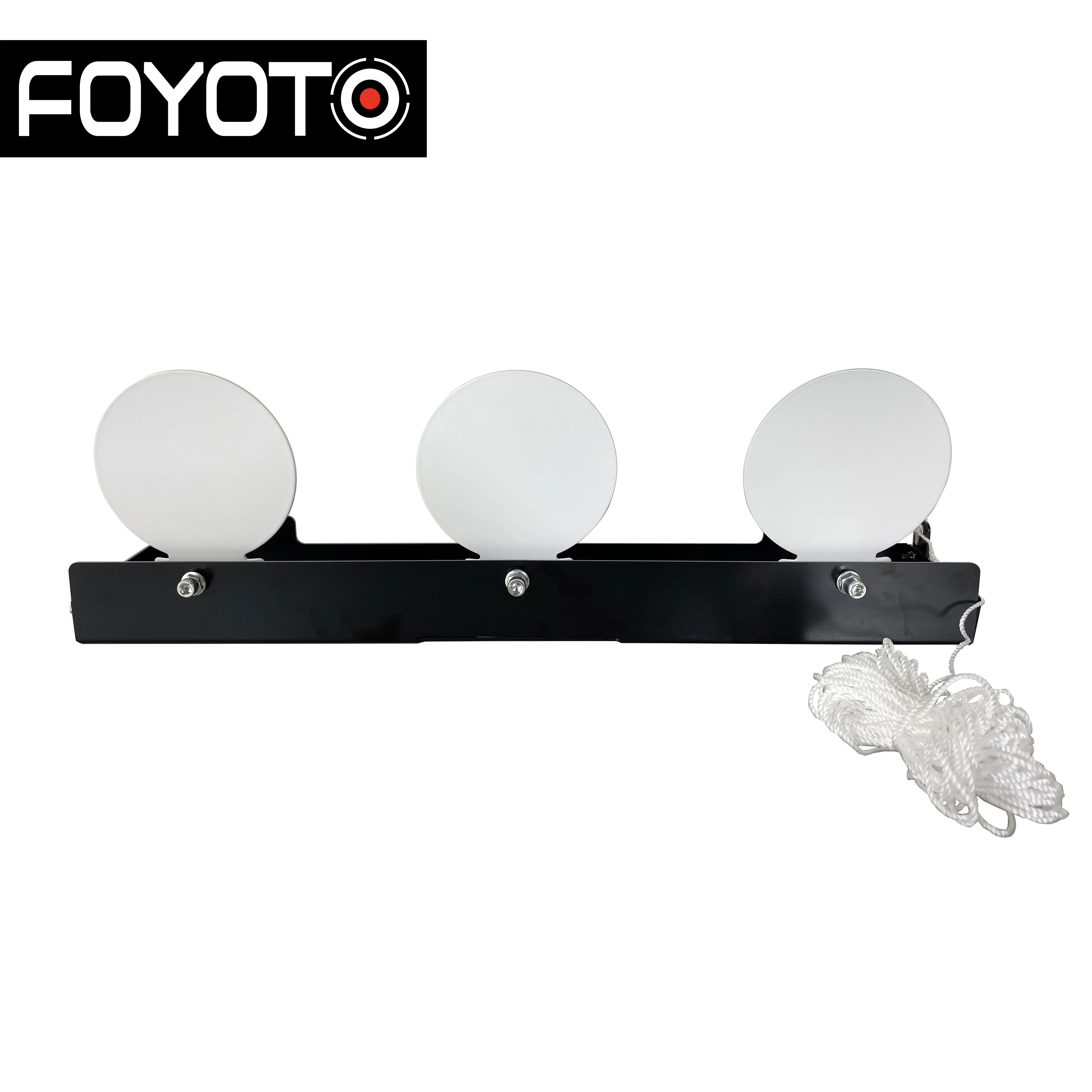 TRIPLE-4 PLATE RACK cord reset steel shooting targets for shooting training