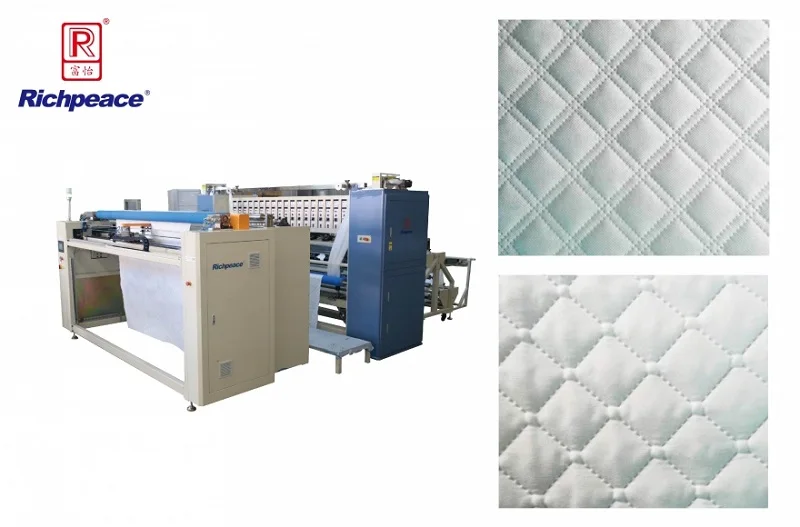 Richpeace automatic ultrasonic quilting machine for hometextile products