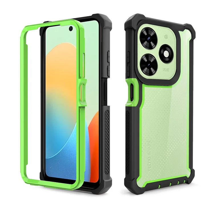 Clear Space Mobile Phone Pouches Shockproof Full Protection Cover For Infinix Hot 50i/Smart 9/Hot 50