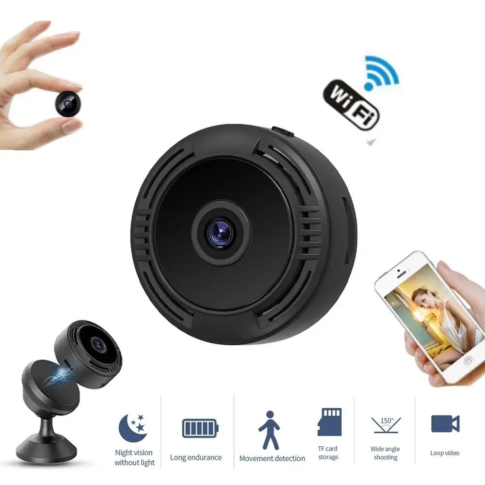 New special design hot sale 3.6mm Lens mini smart home portable security camera